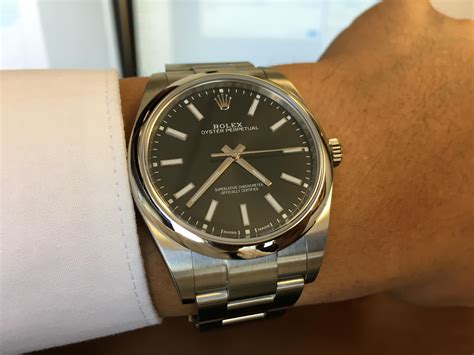 rolex op39 black|Rolex oyster perpetual 39 price.